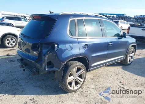 2016 Volkswagen Tiguan R-Line from USA, damaged, VIN WVGAV7AX7GW014264